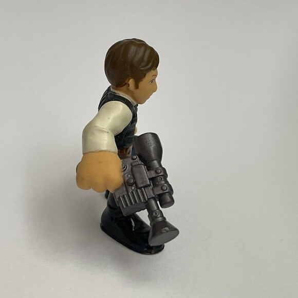 Hasbro LFL Star Wars Han Solo Galactic Heroes 2006 Figure 2" Tall - Picture 4 of 6